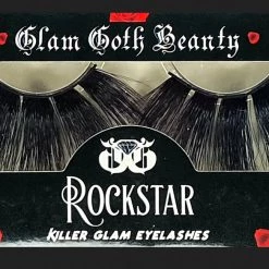 Glam Goth Beauty Hair And Makeup Rockstar Eyelashes
