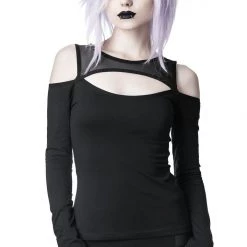 Killstar Women's Stuff Seraphim Long Sleeve Top