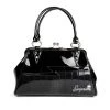 Sourpuss Shock Me Handbag - Black/Black Bags & Backpacks 2 Sourpuss Shock Me Handbag - Black/Black Bags & Backpacks