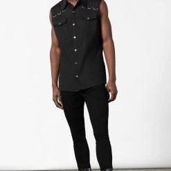 Killstar Riodan Button-Up Vest