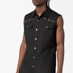 Killstar Riodan Button-Up Vest