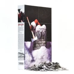 Messed Up Puzzles Silent Night, Deadly Night Jigsaw Puzzle Toys And Games