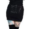 Kreepsville666 Web Mini Skirt Black Foil 2 Kreepsville666 Web Mini Skirt Black Foil