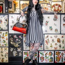 Sourpuss Bags & Backpacks Shock Me Handbag - Black/Red 11 Sourpuss Bags & Backpacks Shock Me Handbag - Black/Red