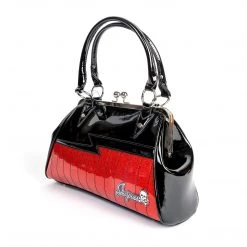 Sourpuss Bags & Backpacks Shock Me Handbag - Black/Red 8 Sourpuss Bags & Backpacks Shock Me Handbag - Black/Red