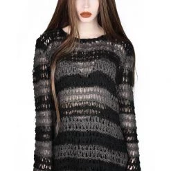 Killstar Strange Daze Faux- Mohair Sweater