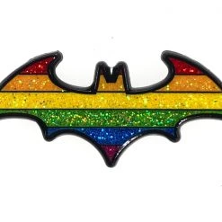 Geeky And Kinky Bat Pride Enamel Pin Pins