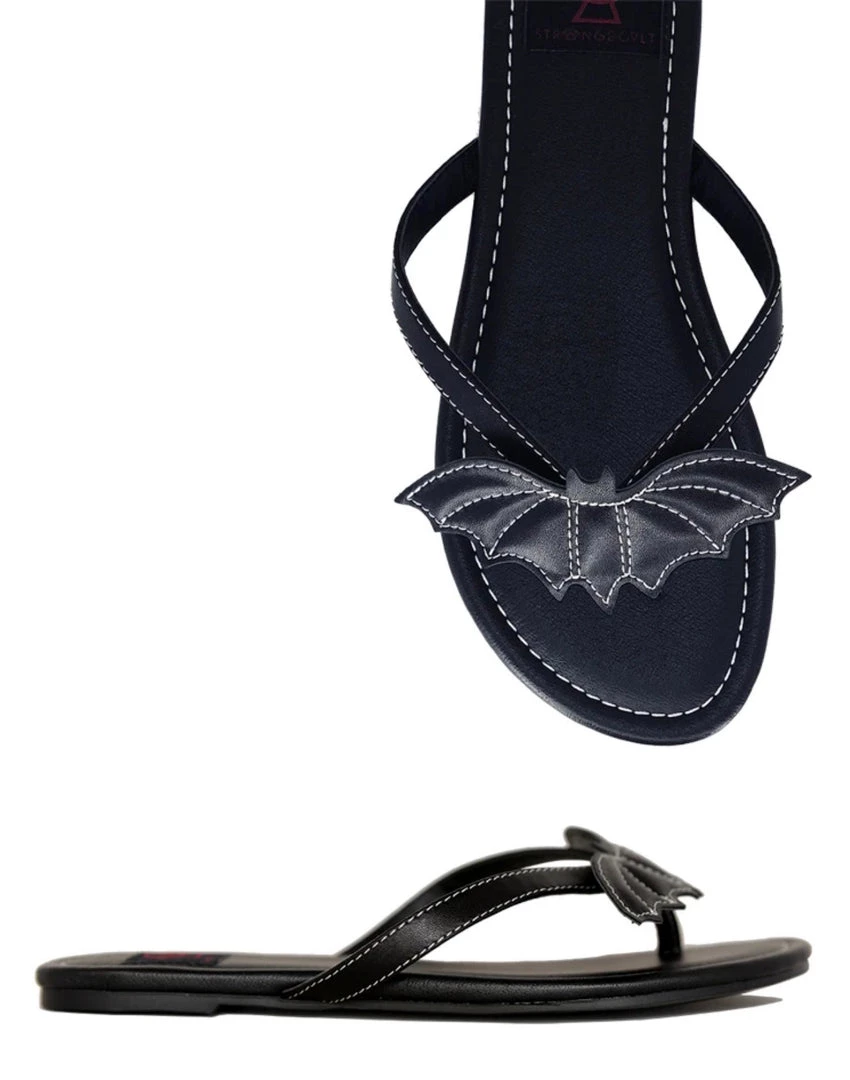 Strange Cvlt Betty Bat Sandal Black Women's Stuff 3 Strange Cvlt Betty Bat Sandal Black Women's Stuff