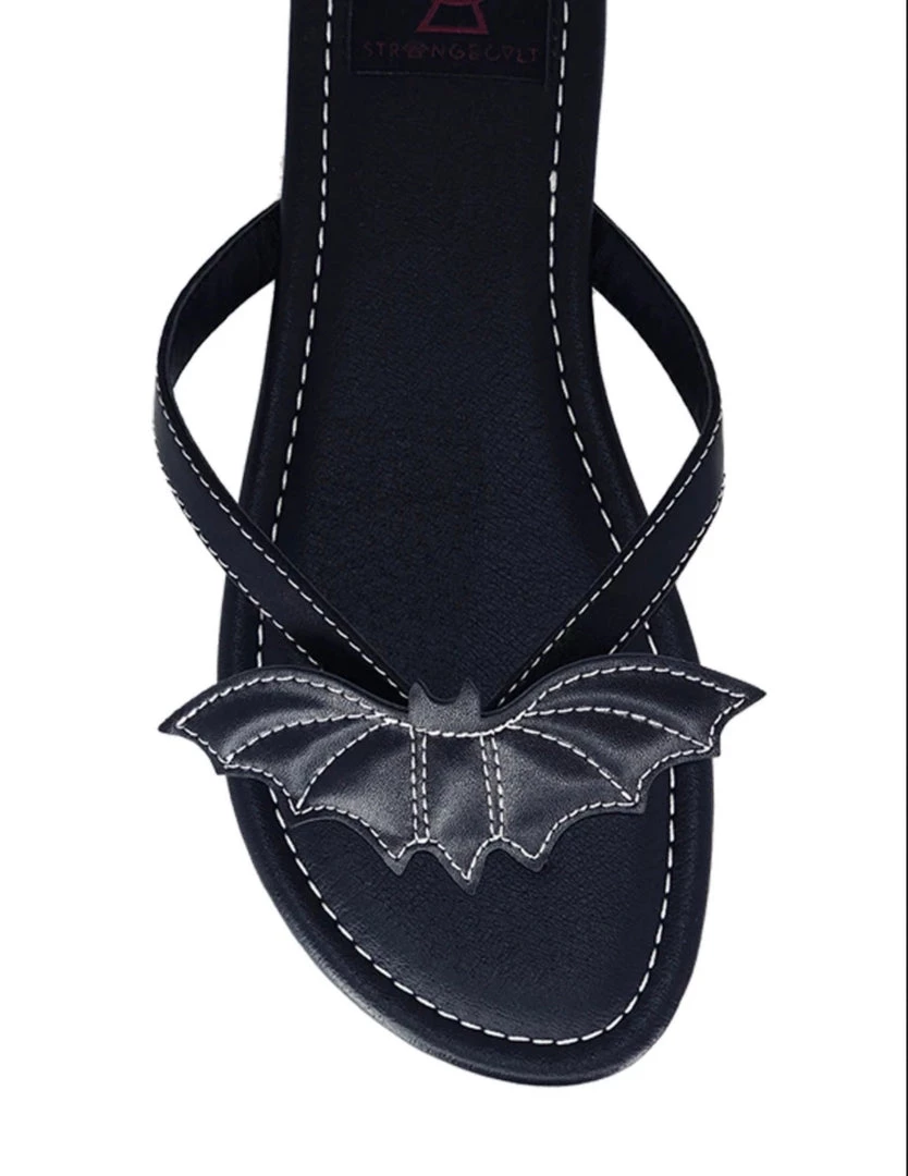 Strange Cvlt Betty Bat Sandal Black Women's Stuff 7 Strange Cvlt Betty Bat Sandal Black Women's Stuff