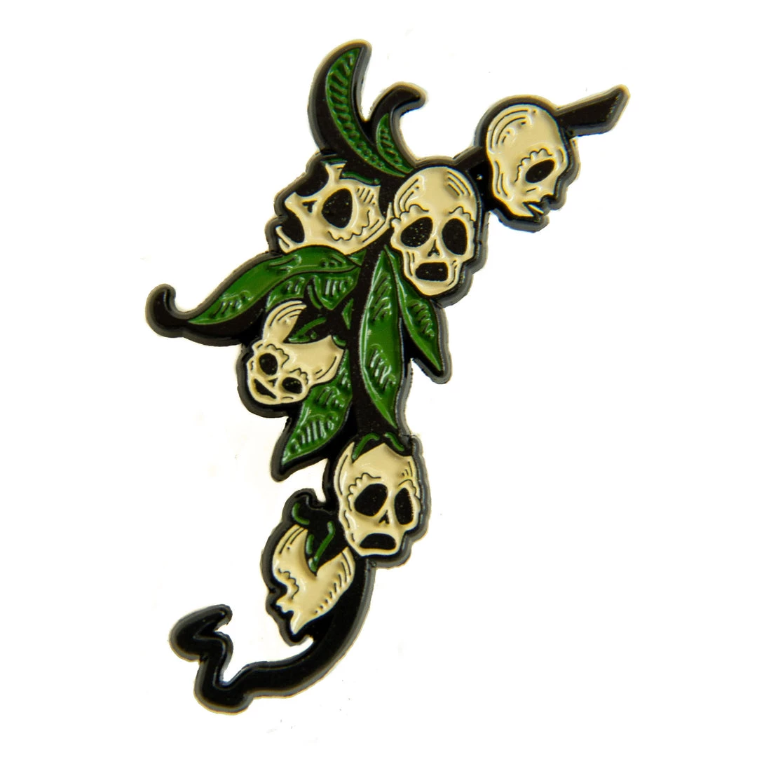 Ectogasm Pins Snapdragon Skull Botanical Enamel Pin 3 Ectogasm Pins Snapdragon Skull Botanical Enamel Pin