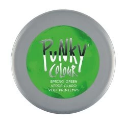 Punky Colour, Semi-Permanent Conditioning Hair Color, Spring Green, 3.5 Fl Oz