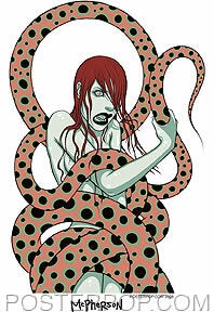 Poster Pop Gift Ideas Tara McPherson Snake Charmer Sticker 3 Poster Pop Gift Ideas Tara McPherson Snake Charmer Sticker
