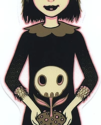 Poster Pop Gift Ideas Tara McPherson Giving Sticker