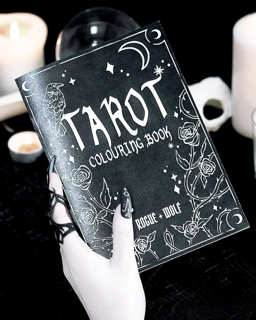 Rogue And Wolf Tarot Colouring Book Books 3 Rogue And Wolf Tarot Colouring Book Books