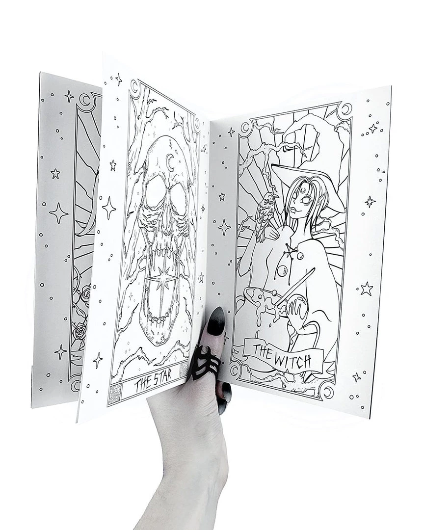 Rogue And Wolf Tarot Colouring Book Books 9 Rogue And Wolf Tarot Colouring Book Books