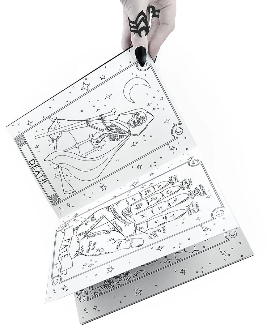 Rogue And Wolf Tarot Colouring Book Books 11 Rogue And Wolf Tarot Colouring Book Books