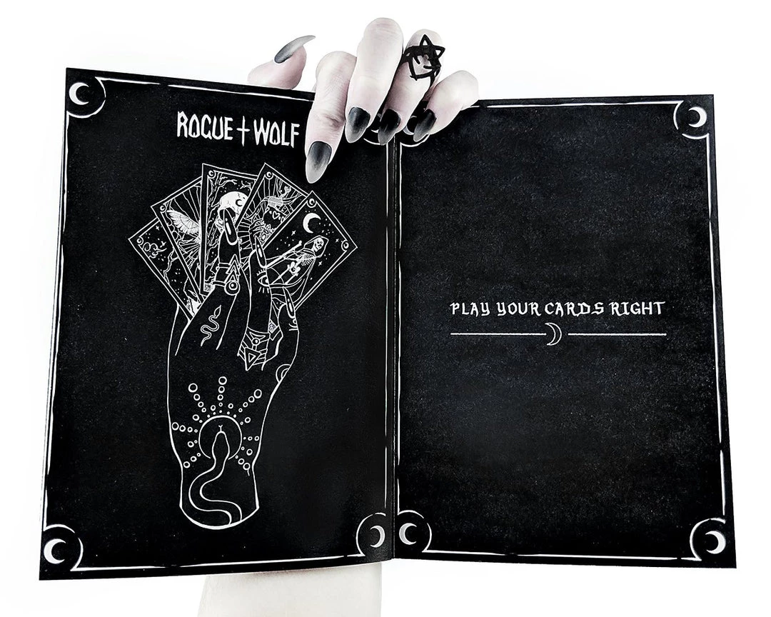 Rogue And Wolf Tarot Colouring Book Books 13 Rogue And Wolf Tarot Colouring Book Books