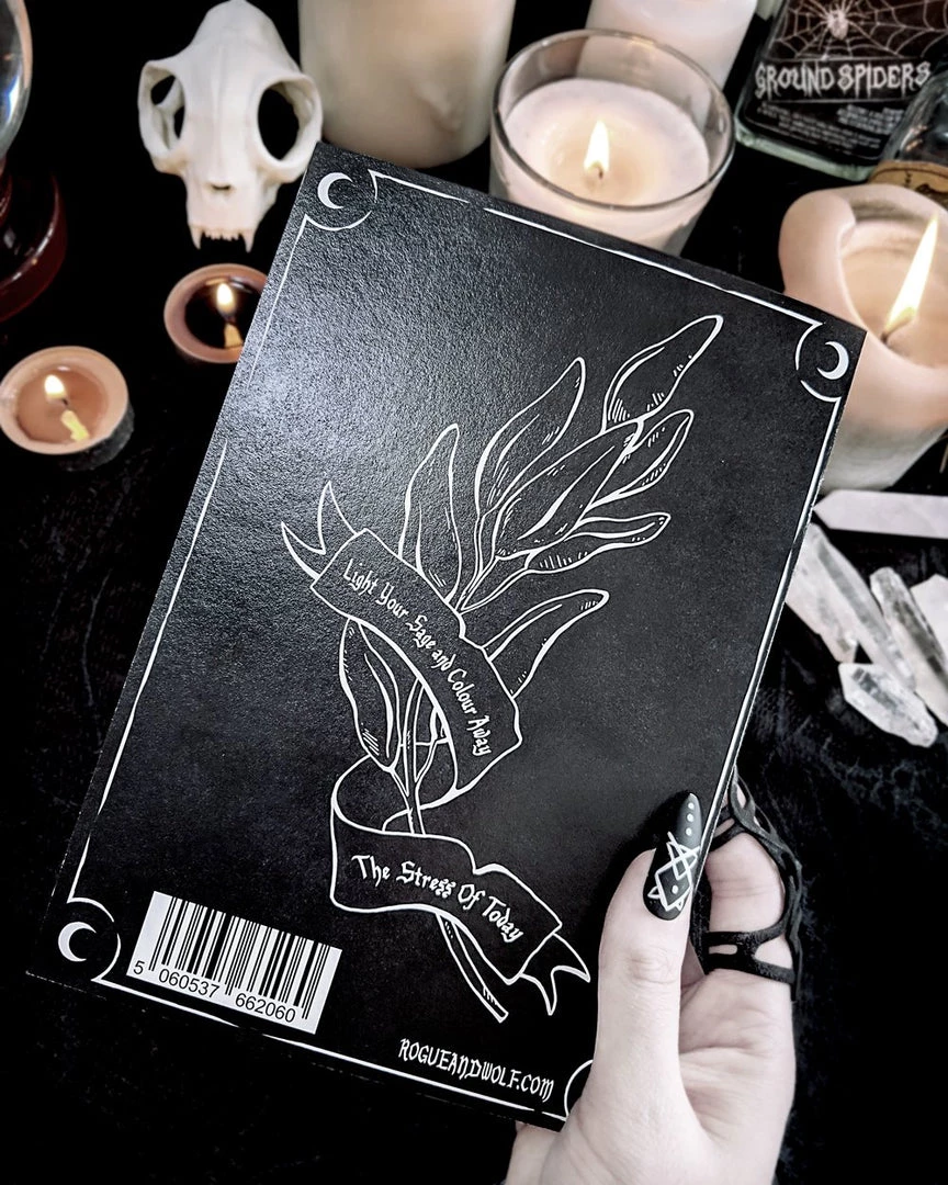 Rogue And Wolf Tarot Colouring Book Books 14 Rogue And Wolf Tarot Colouring Book Books