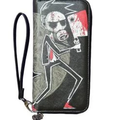 Akumu Ink Men's Stuff Us Vs. Them Long Wallet