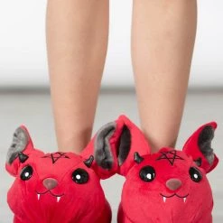 Killstar Vampir Slippers - Blood Accessories