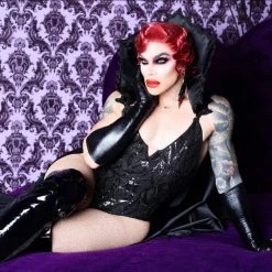 Glam Goth Beauty Hair And Makeup Vampirella - Bright Warm Red LIpstick 9 Glam Goth Beauty Hair And Makeup Vampirella - Bright Warm Red LIpstick