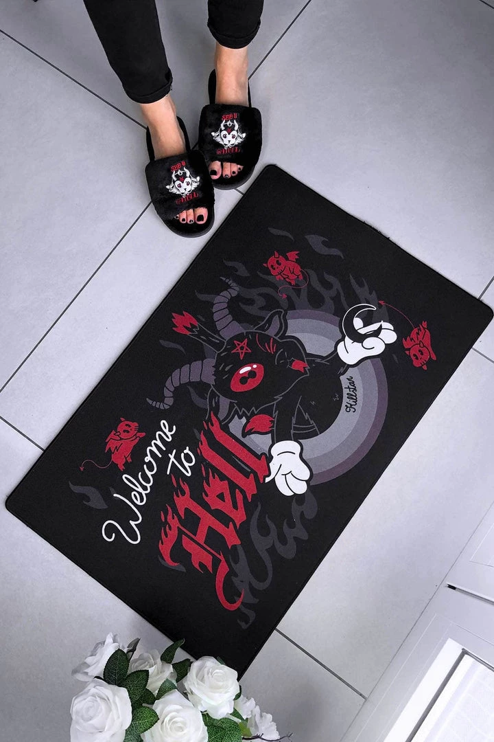 Killstar Welcome To Hell Doormat 4 Killstar Welcome To Hell Doormat