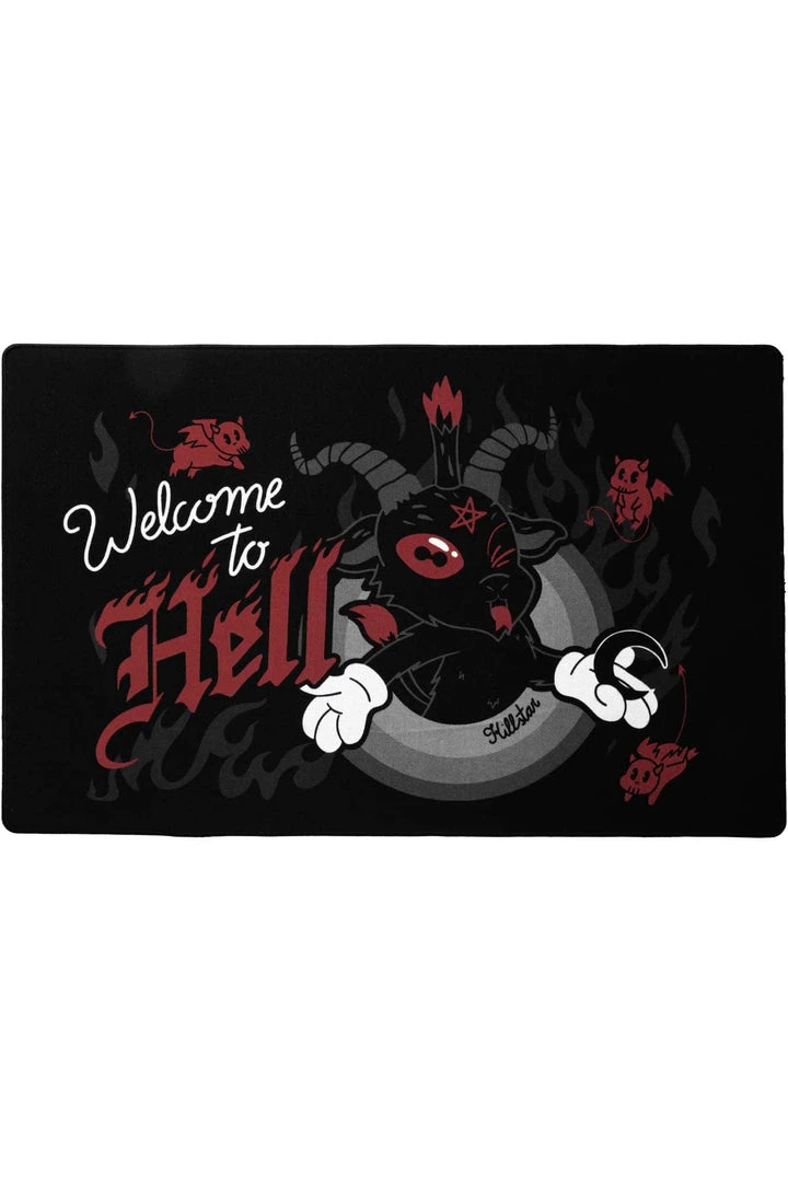 Killstar Welcome To Hell Doormat 3 Killstar Welcome To Hell Doormat