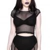 Killstar Wildchild Fishnet Top - Black Women's Stuff 1 Killstar Wildchild Fishnet Top - Black Women's Stuff