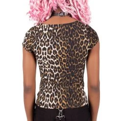 Killstar Wildling Top - Leopard
