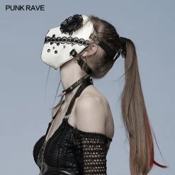 Punk Rave Men's Stuff Dark Lolita Face Mask