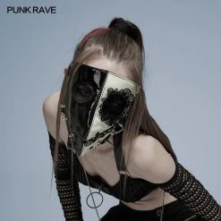 Punk Rave Men's Stuff Dark Lolita Face Mask