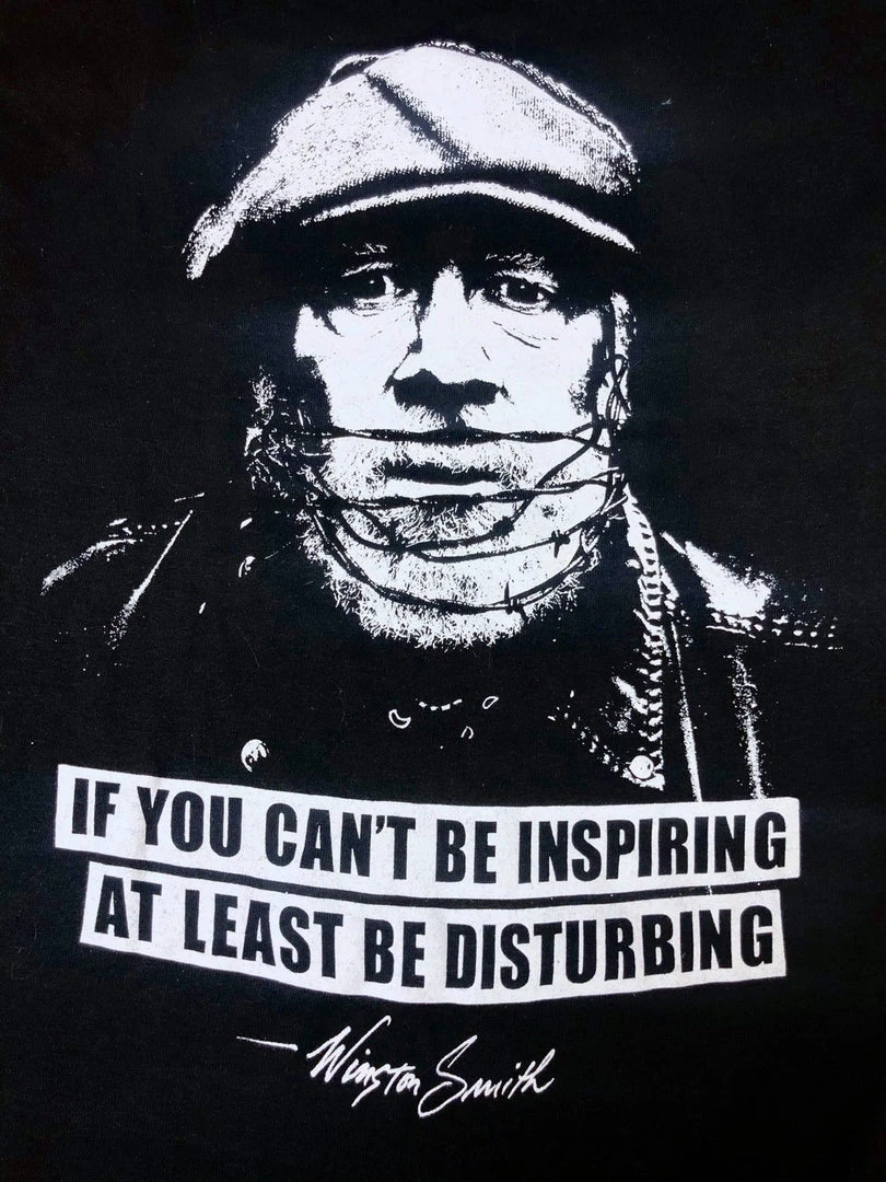 Destroy Art Winston Smith X Matthew Kadi - The Quote T-Shirt 4 Destroy Art Winston Smith X Matthew Kadi - The Quote T-Shirt