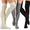 TeeHee Gift Ideas Women's Acrylic Over The Knee High Assorted 3-Pack