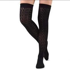 TeeHee Gift Ideas Women's Acrylic Over The Knee High Assorted 3-Pack