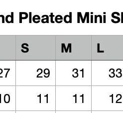 Lip Service World's End Pleated Mini Skirt - B&W Plaid