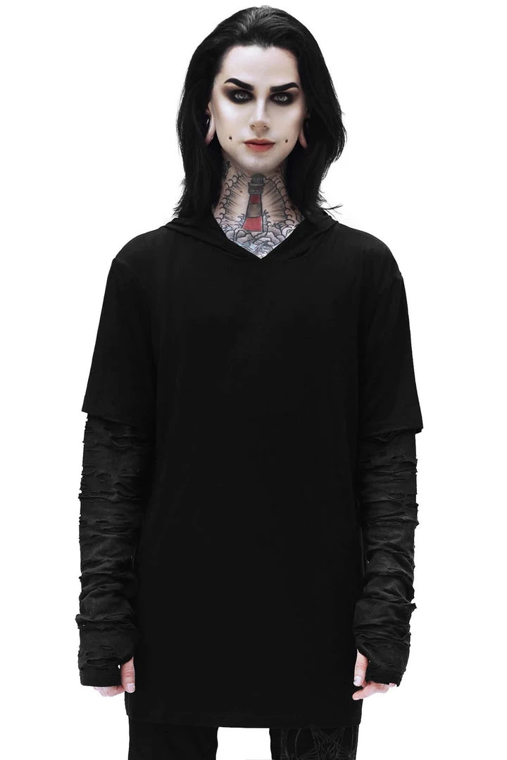 Killstar Men's Stuff Zombified Hooded Top 4 Killstar Men's Stuff Zombified Hooded Top