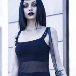 Killstar Women's Stuff Atara Strap Top