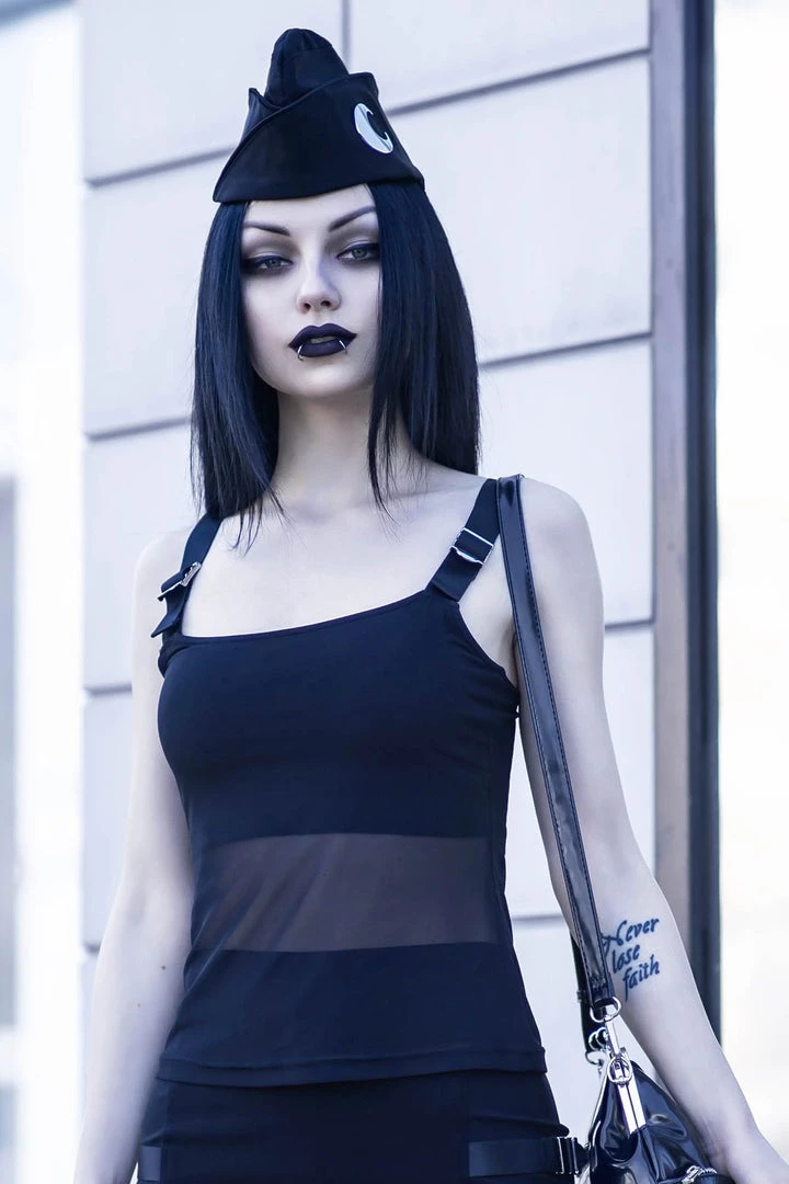 Killstar Women's Stuff Atara Strap Top 3 Killstar Women's Stuff Atara Strap Top