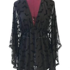 Sourpuss Luna Bats Swim Cover Up