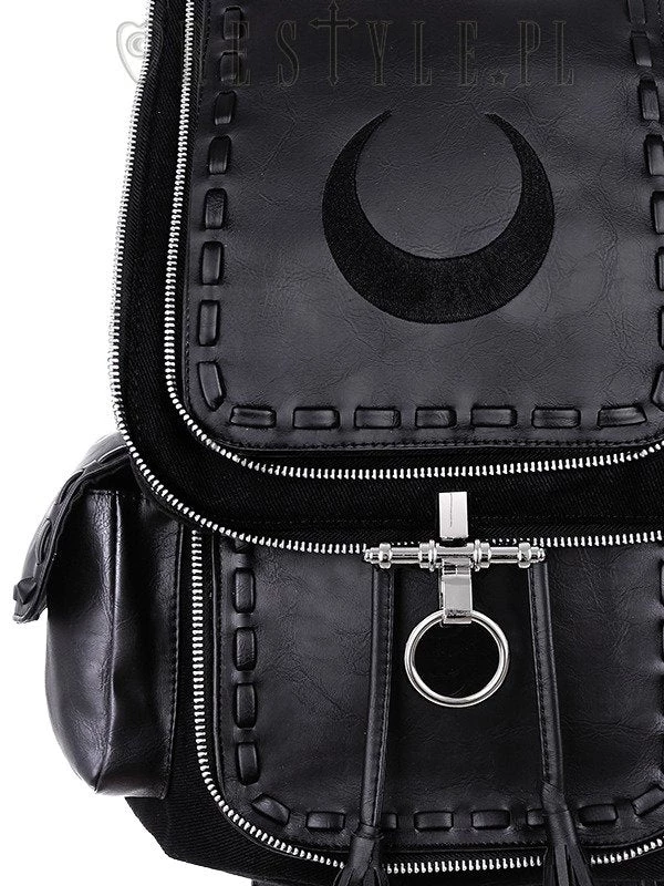 ReStyle Crescent Black Backpack Bags & Backpacks 4 ReStyle Crescent Black Backpack Bags & Backpacks