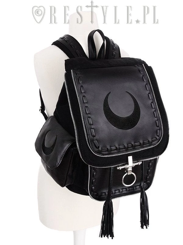 ReStyle Crescent Black Backpack Bags & Backpacks 7 ReStyle Crescent Black Backpack Bags & Backpacks