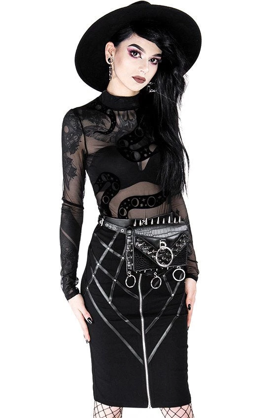 ReStyle Snake Mesh Bodysuit Women's Stuff 14 ReStyle Snake Mesh Bodysuit Women's Stuff