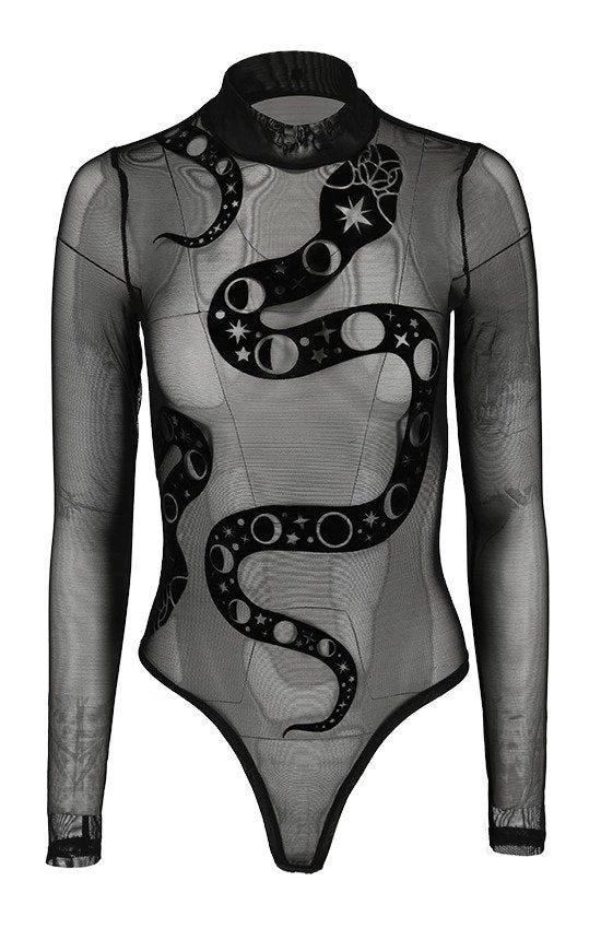 ReStyle Snake Mesh Bodysuit Women's Stuff 4 ReStyle Snake Mesh Bodysuit Women's Stuff
