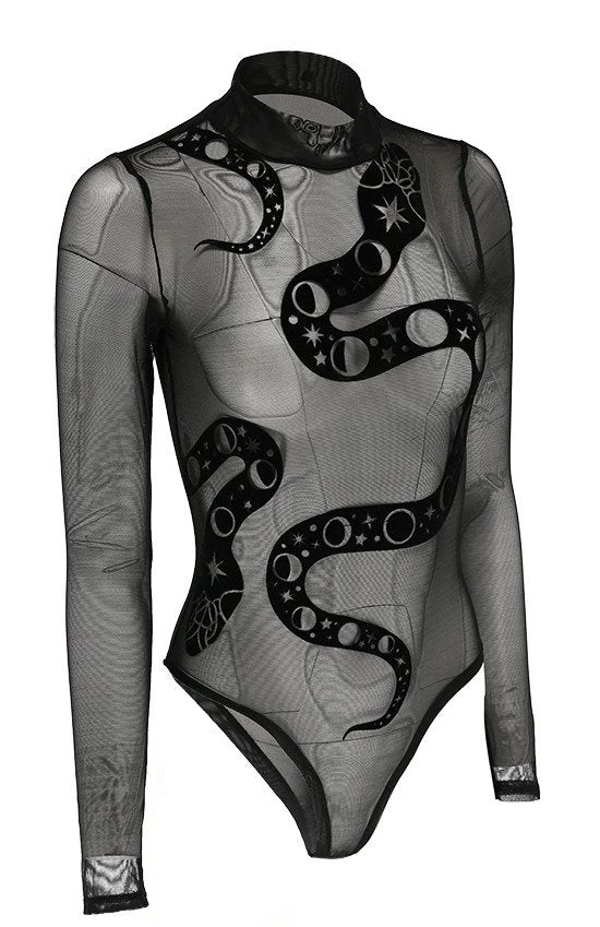 ReStyle Snake Mesh Bodysuit Women's Stuff 5 ReStyle Snake Mesh Bodysuit Women's Stuff
