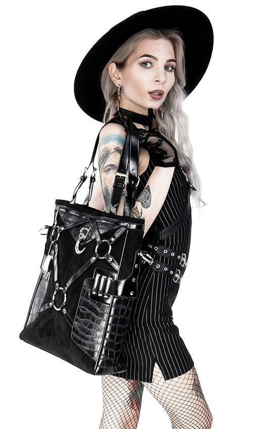 ReStyle Collared Pinstriped Mini Gothic Dress Women's Stuff 5 ReStyle Collared Pinstriped Mini Gothic Dress Women's Stuff