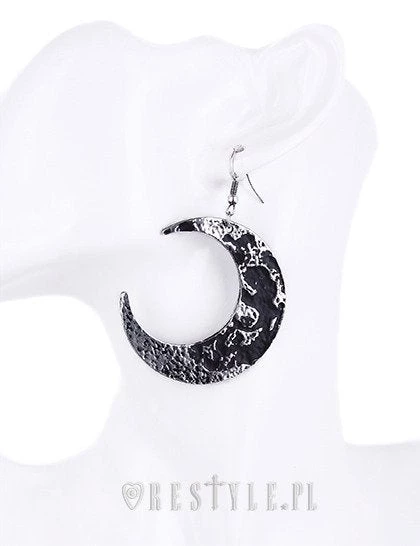 ReStyle Crescent Moon Textured Earrings 4 ReStyle Crescent Moon Textured Earrings