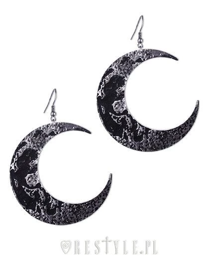 ReStyle Crescent Moon Textured Earrings 3 ReStyle Crescent Moon Textured Earrings