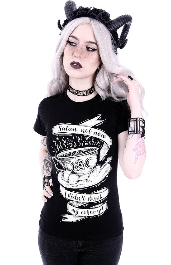 ReStyle Satan Not Now Womens T-Shirt 4 ReStyle Satan Not Now Womens T-Shirt