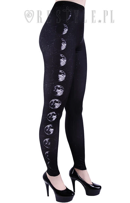 ReStyle Moon Phase Leggings Map Of The Stars Women's Stuff 4 ReStyle Moon Phase Leggings Map Of The Stars Women's Stuff
