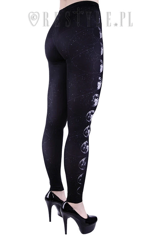 ReStyle Moon Phase Leggings Map Of The Stars Women's Stuff 6 ReStyle Moon Phase Leggings Map Of The Stars Women's Stuff